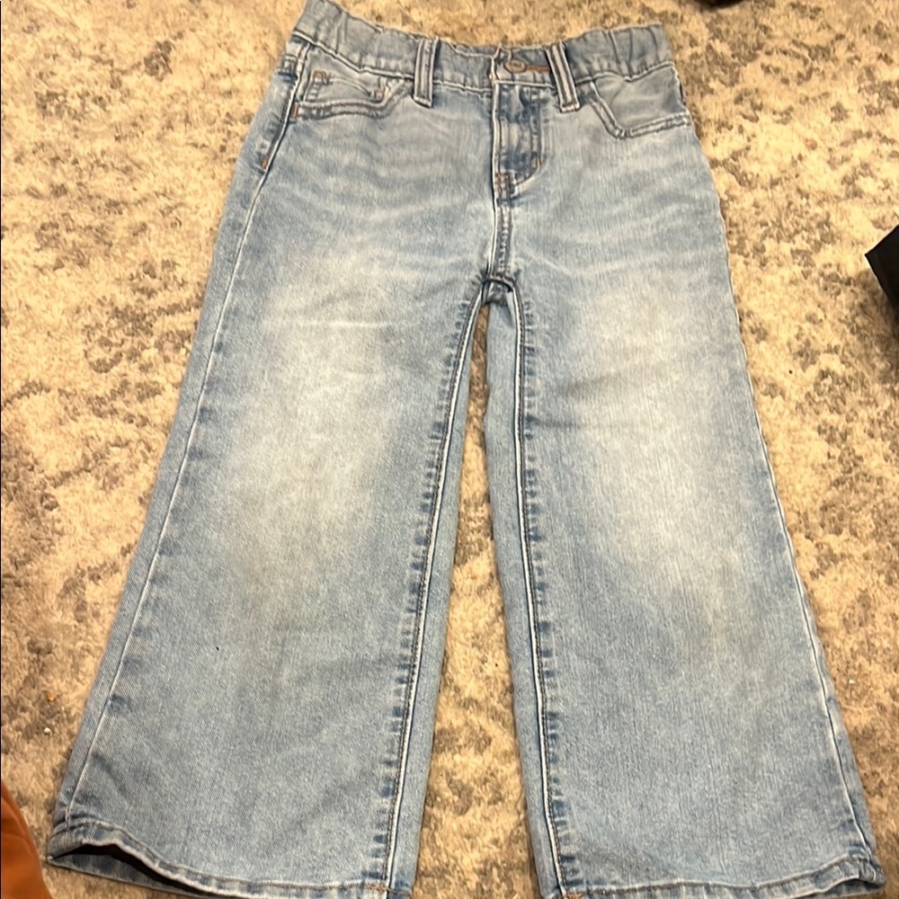Kids wide leg Blue Denim Jeans